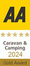 An AA gold award rated holiday park